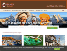 Tablet Screenshot of diamir.de